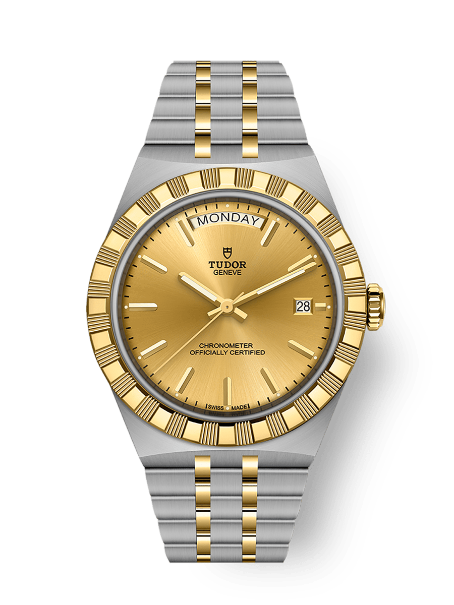Tudor Royal M2840D1A3-0002 40mm steel and yellow gold case, Steel and yellow gold bracelet