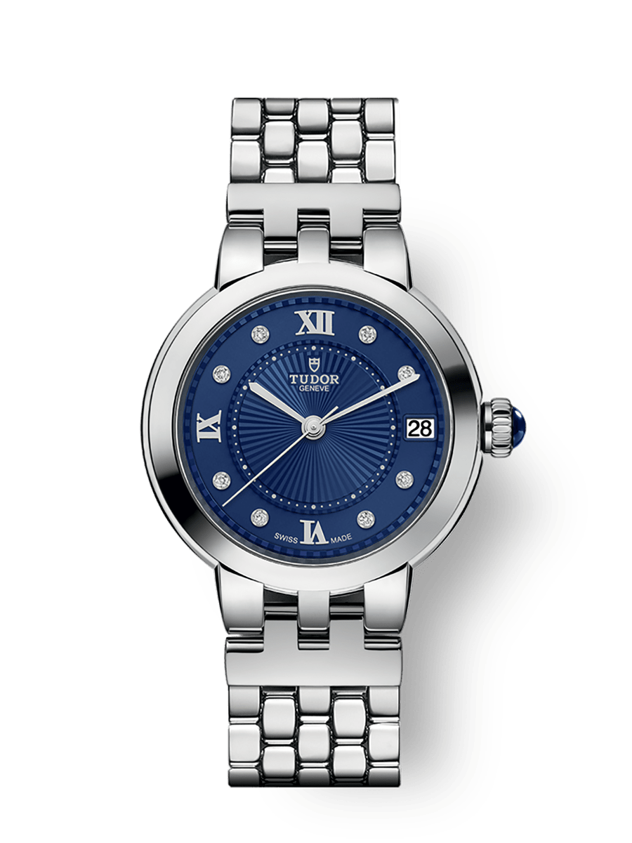 Tudor Clair de Rose M35800-0010 34mm steel case, Diamond-set dial Main image