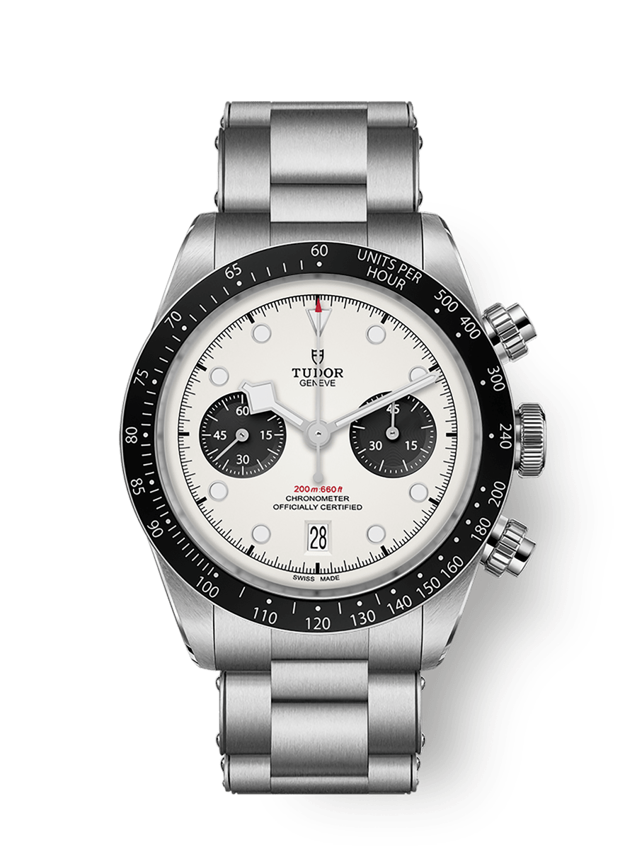 Tudor Black Bay Chrono M79360N-0012 41mm steel case, Steel bracelet