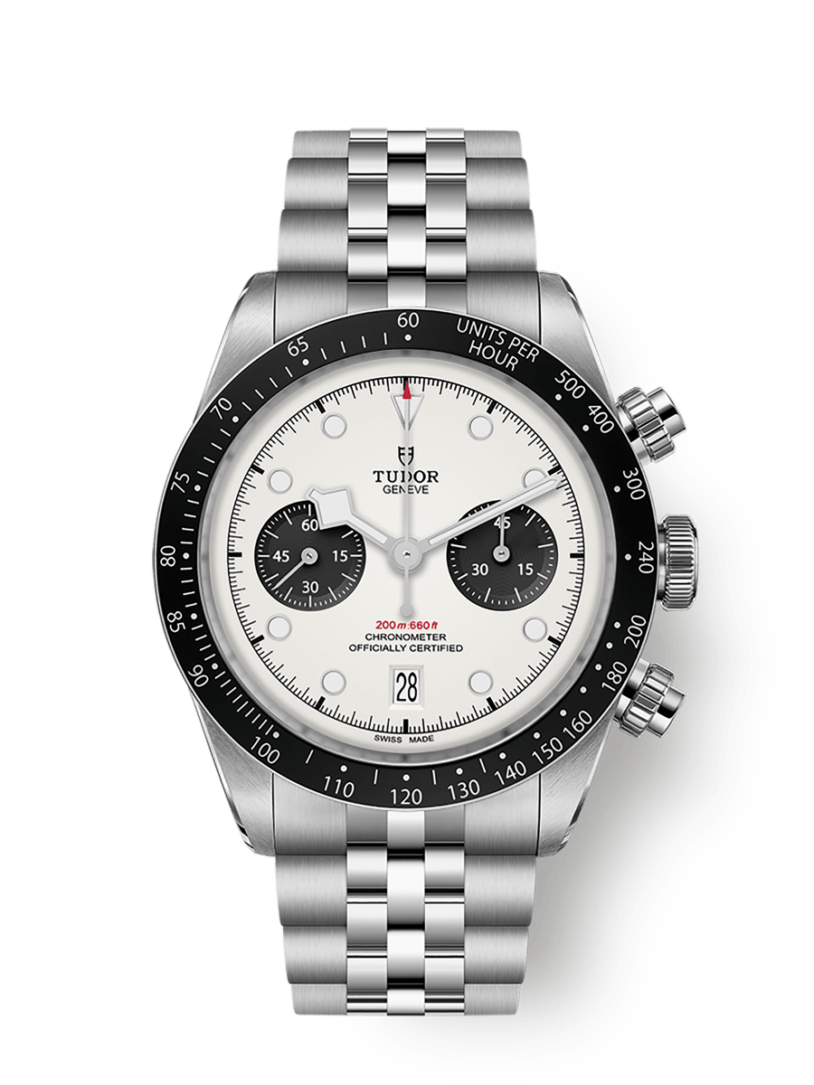 Tudor Black Bay Chrono M79360N-0014 41mm steel case, Steel bracelet