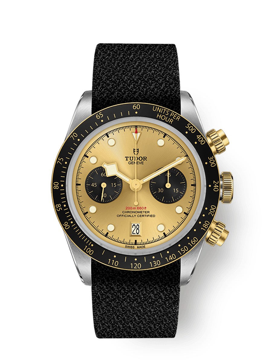 Tudor Black Bay Chrono S&G M79363N-0006 41mm steel case, Black fabric strap Main image