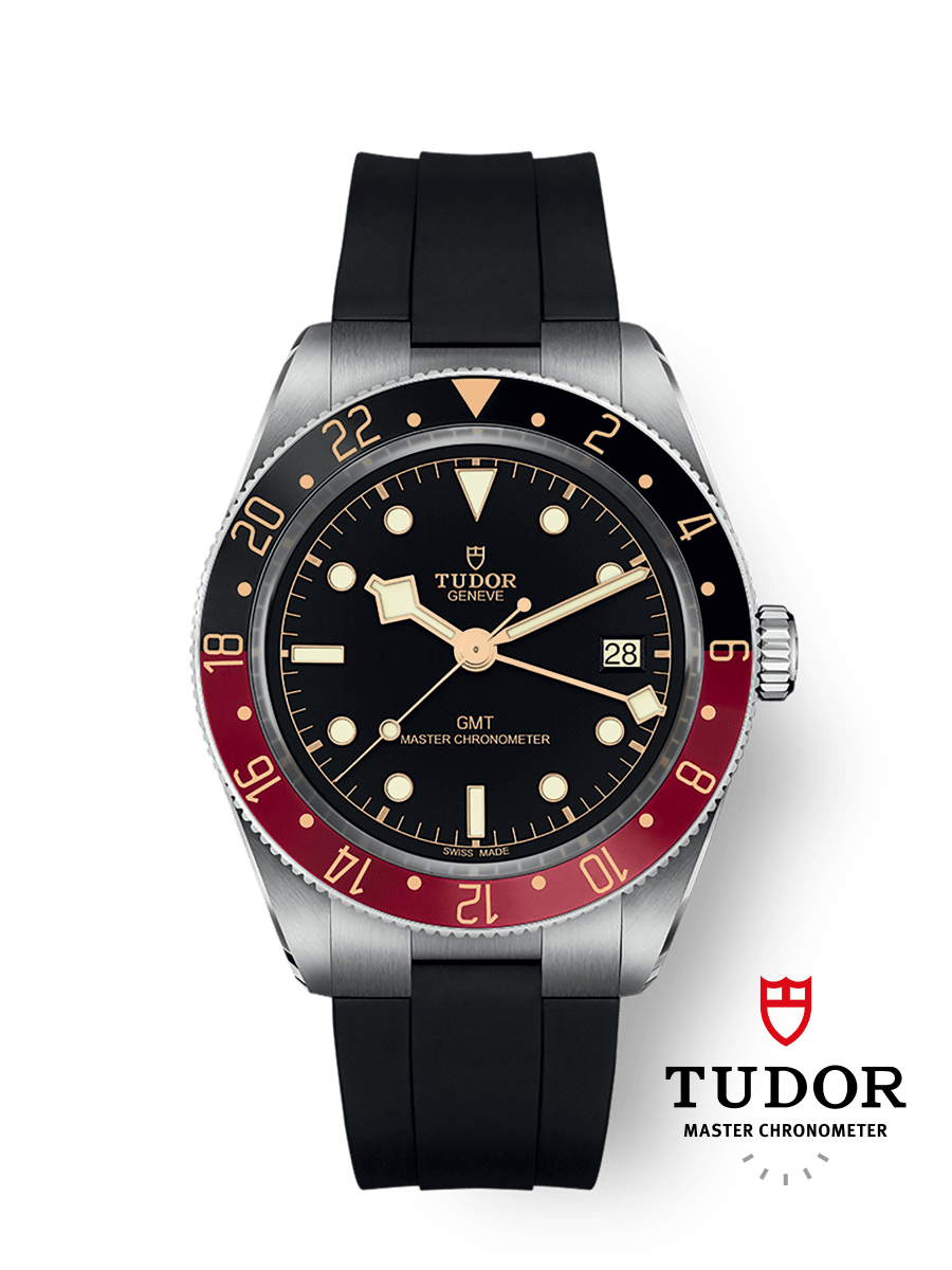 Tudor Black Bay 58 GMT M7939G1A0NRU-0002 39mm steel case, Rubber strap Main image
