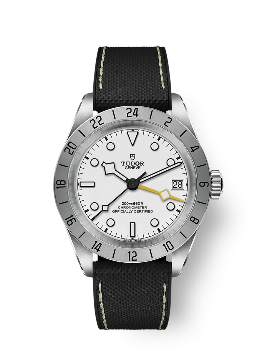 Tudor Black Bay Pro M79470-0006 39mm steel case, Hybrid rubber and leather strap Main image