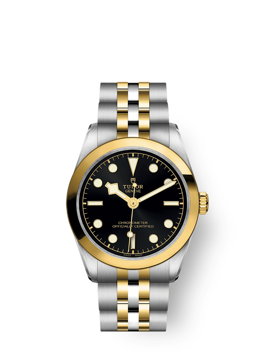 Tudor Black Bay One 31 S&G M79603-0001 31mm steel case, Yellow gold bezel