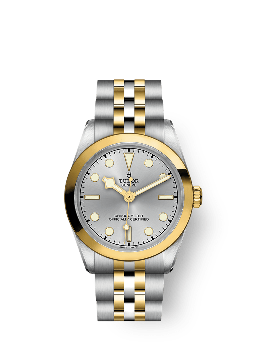 Tudor Black Bay One 31 S&G M79603-0002 31mm steel case, Yellow gold bezel