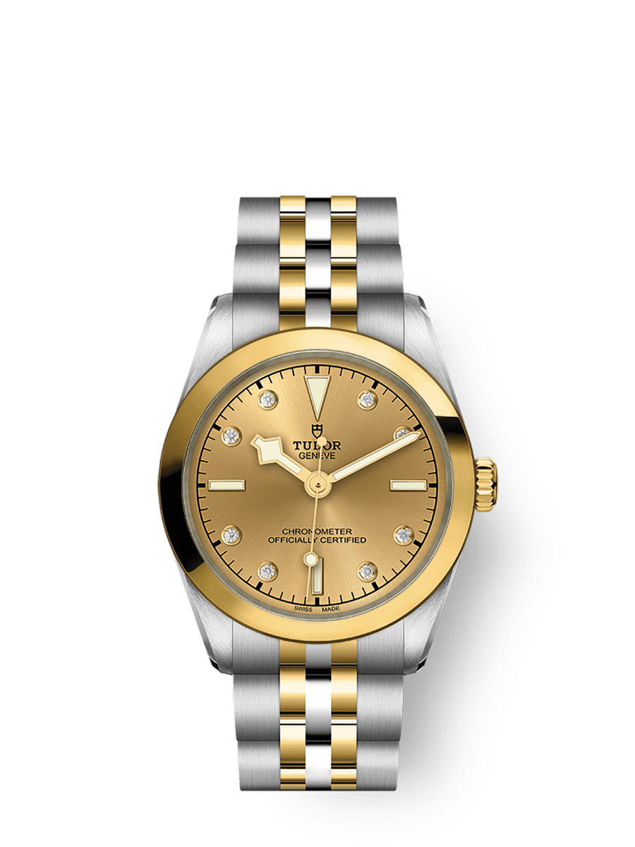 Tudor Black Bay One 31 S&G M79603-0008 31mm steel case, Diamond-set dial Main image