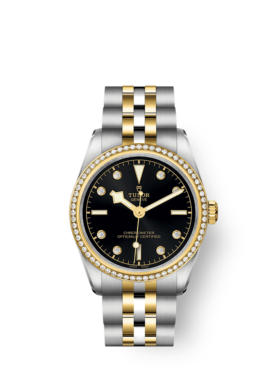 Tudor Black Bay One 31 S&G M79613-0005 31mm steel case, Diamond-set dial Main image