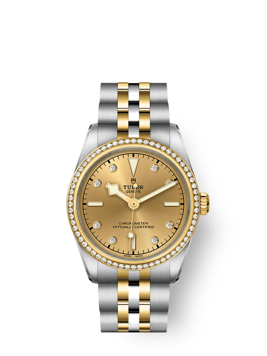 Tudor Black Bay One 31 S&G M79613-0007 31mm steel case, Diamond-set dial Main image
