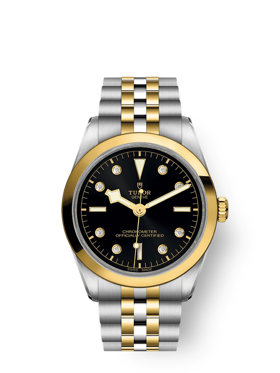 Tudor Black Bay One 36 S&G M79643-0006 36mm steel and yellow gold case, Diamond-set dial Main image