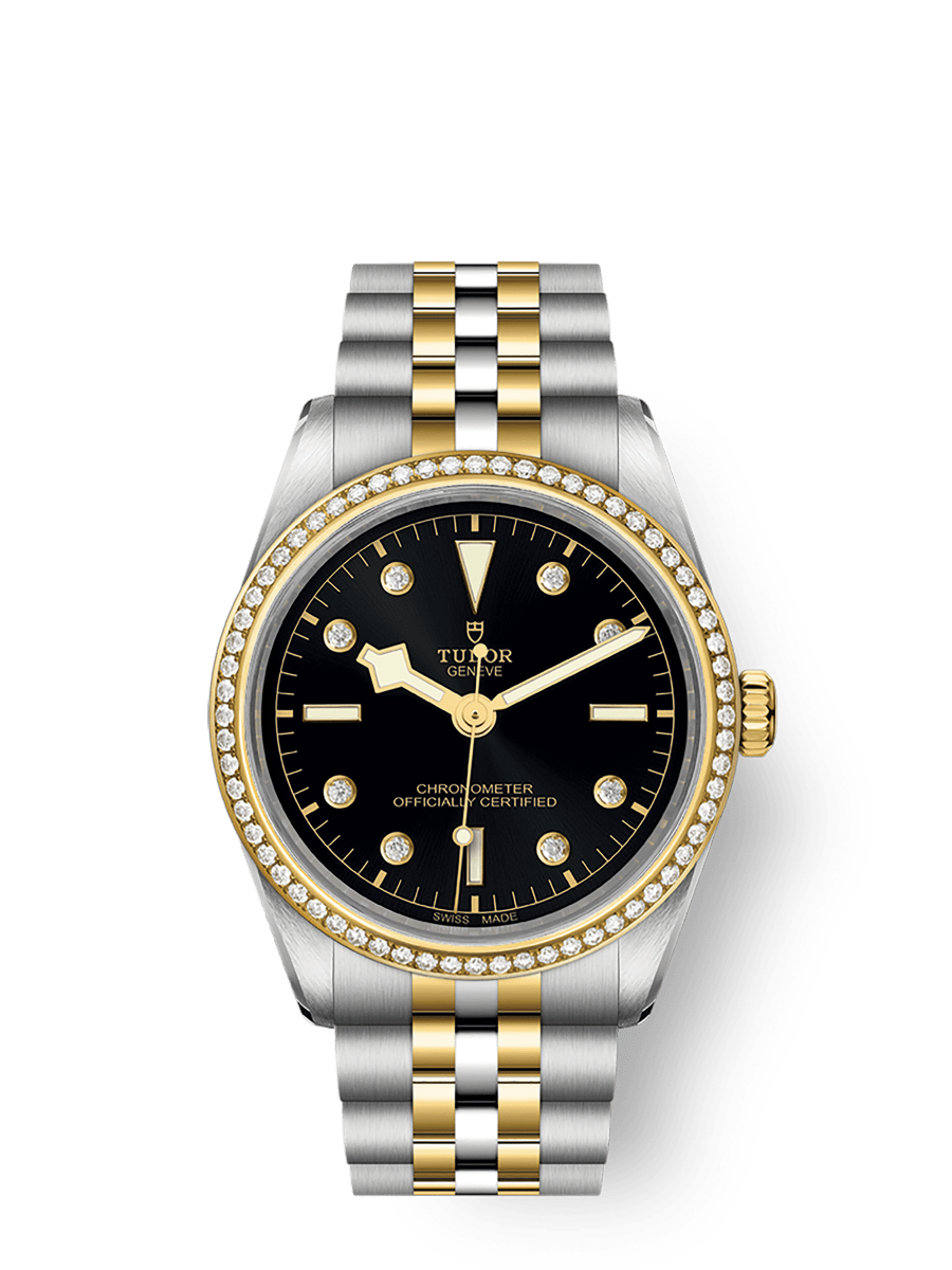 Tudor Black Bay One 36 S&G M79653-0005 36mm steel and yellow gold case, Diamond-set dial Main image