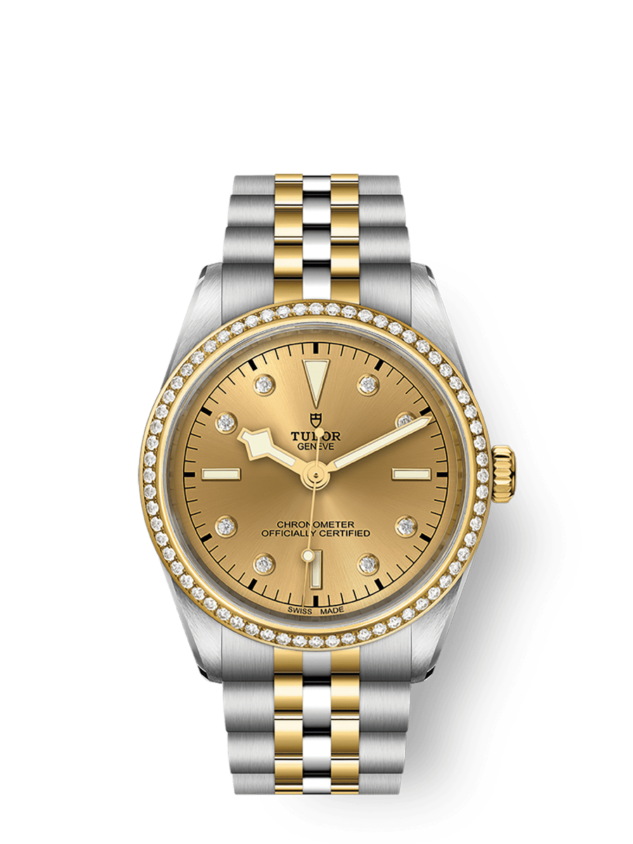 Tudor Black Bay One 36 S&G M79653-0007 36mm steel and yellow gold case, Diamond-set dial Main image