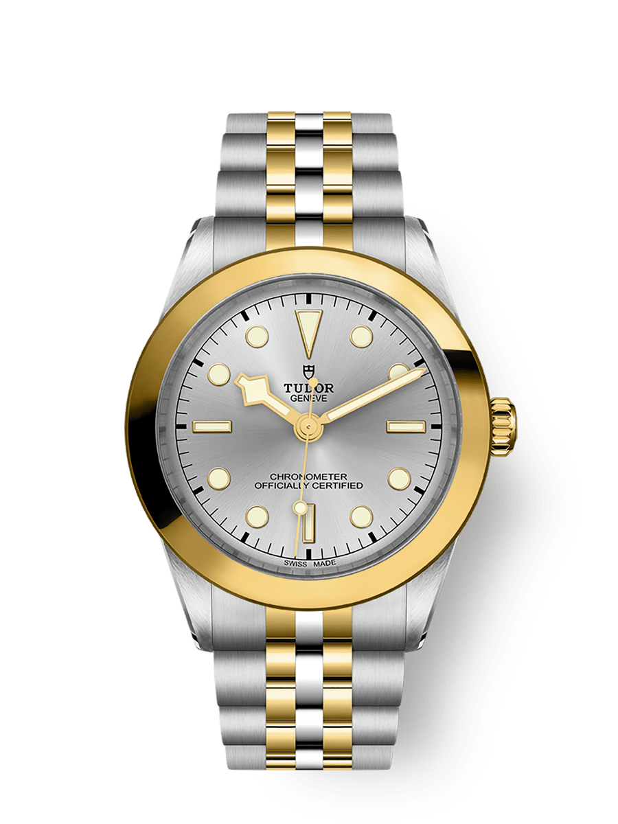 Tudor Black Bay One 39 S&G M79663-0002 39mm steel case, Yellow gold bezel