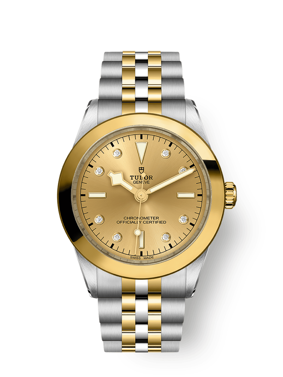 Tudor Black Bay One 39 S&G M79663-0008 39mm steel case, Diamond-set dial