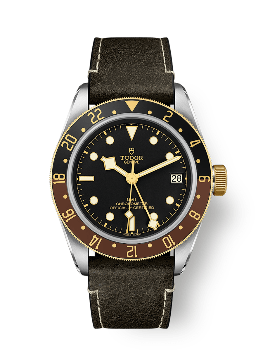 Tudor Black Bay GMT S&G M79833MN-0003 41mm steel case, Black dial