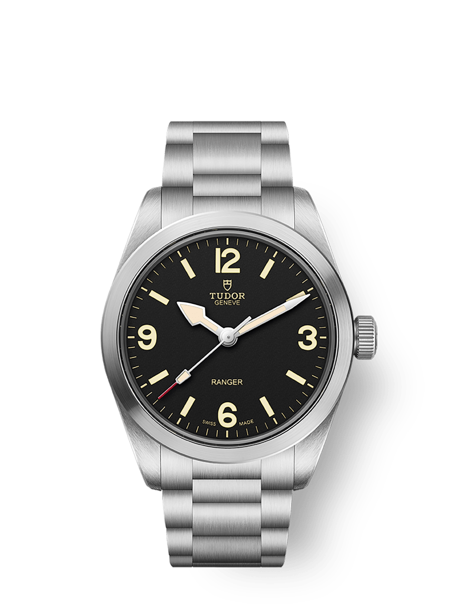 Tudor Ranger M79930-0001 36mm steel case, Black domed dial