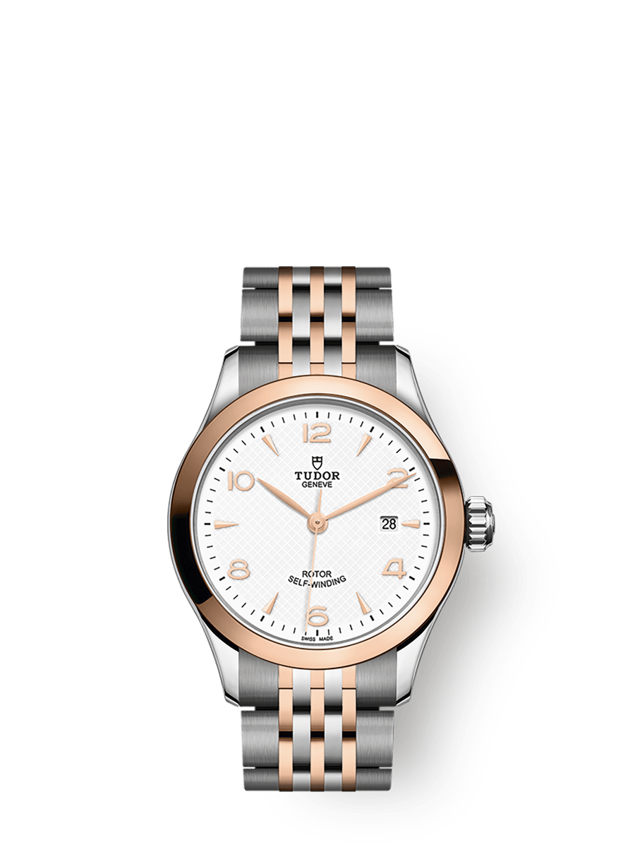 Tudor 1926 M91351-0009 28mm steel case, Steel and rose gold bracelet