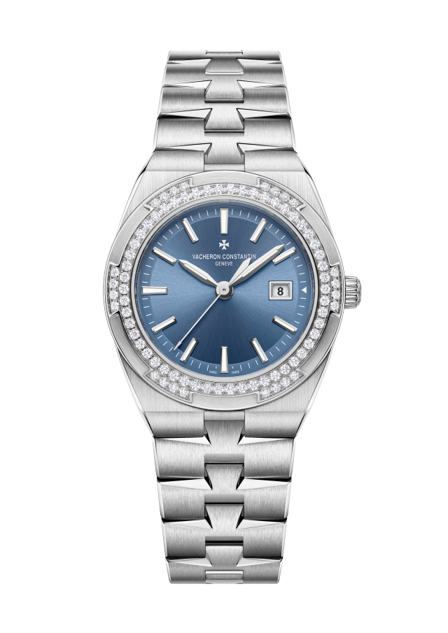 Vacheron Constantin Overseas Quartz 1225V/200A-B590 33 mm - Steel