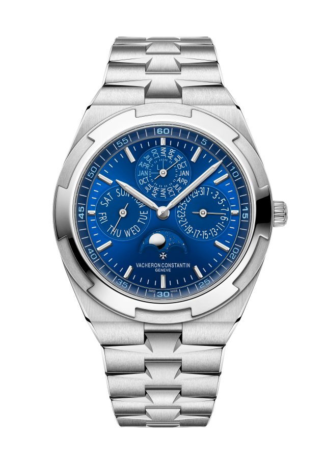 Vacheron Constantin Overseas perpetual calendar ultra-thin 4300V/220G-B945 41.5 mm - White Gold Main image