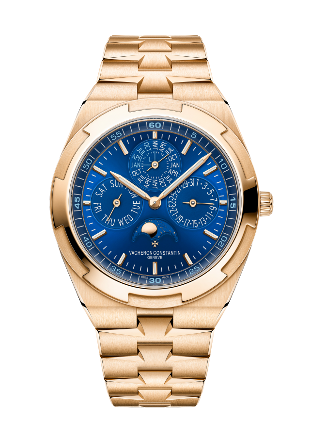 Vacheron Constantin Overseas perpetual calendar ultra-thin 4300V/220R-B509 41.5 mm - Pink Gold