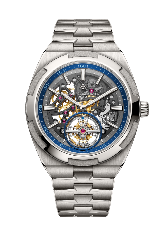 Vacheron Constantin Overseas tourbillon skeleton 6000V/210T-B935 42.5 mm - Titanium