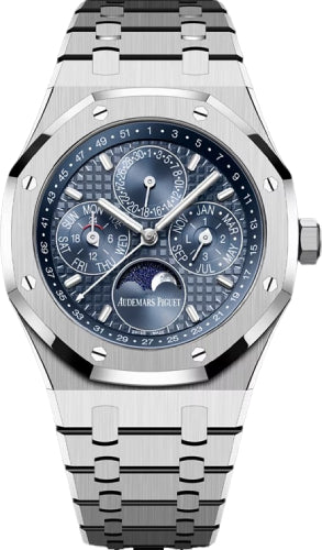 Audemars Piguet Royal Oak 26674ST.OO.1320ST.01 Perpetual Calendar 41mm Blue "Grande Tapisserie" Dial Main image