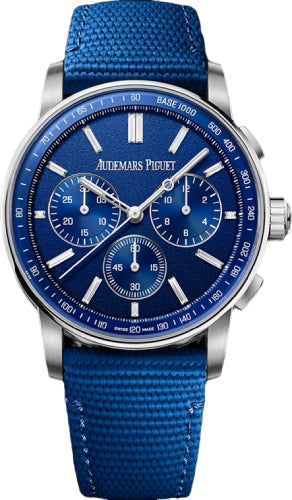Audemars Piguet Code 11.59 26439NB.OO.A346KB.01 Selfwinding Chronograph 41mm Blue grained dial