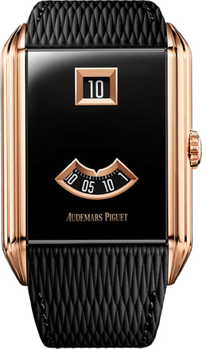 Audemars Piguet Neo Frame 15245OR.OO.A206VE.01 Jumping Hour Pink Rose Gold Black PVD Dial — 2026