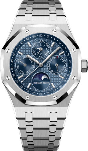 Audemars Piguet Royal Oak 26574ST.OO.1220ST.03 41mm Perpetual Calendar Stainless Steel Blue Dial Main image
