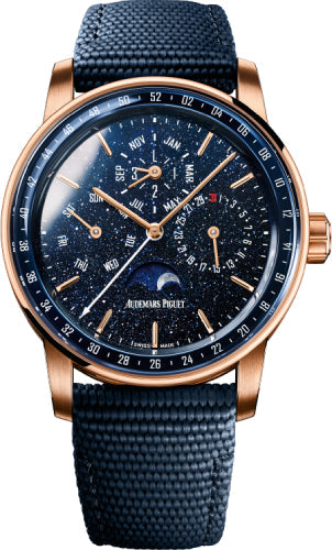 Audemars Piguet Code 11.59 26394OR.OO.D027KB.01 Perpetual Calendar 41mm Rose Gold Blue Aventurine Dial Main image