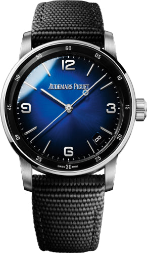 Audemars Piguet Code 11.59 15210BC.OO.A002KB.01 Selfwinding White Gold 41mm Smoked Blue Dial