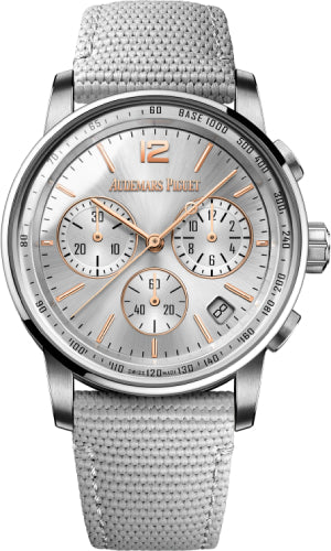 Audemars Piguet Code 11.59 26393CR.OO.A008KB.01 Chronograph 41mm White/Rose Gold Grey Dial