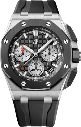 Audemars Piguet Royal Oak Offshore 26420SO.OO.A002CA.01 43mm Chronograph Stainless Steel Ceramic Black Dial