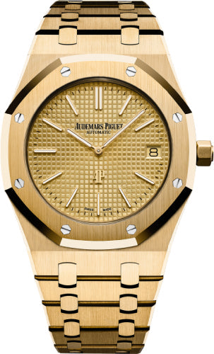 Audemars Piguet Royal Oak 15202BA.OO.1240BA.02 39mm Extra-Thin Yellow Gold Dial Main image