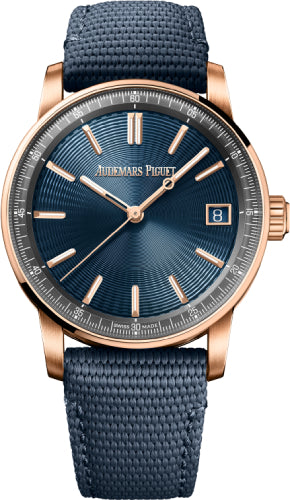 Audemars Piguet Code 11.59 15210OR.OO.A348KB.01 Selfwinding 41mm Pink Rose Gold Blue Dial Main image