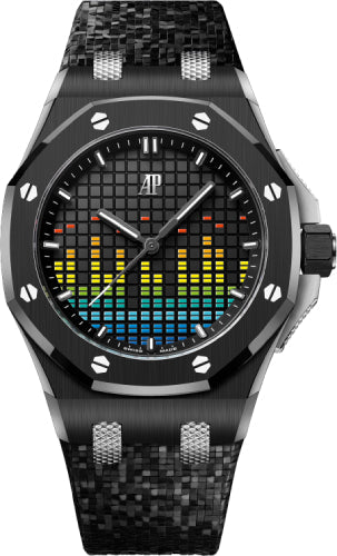 Audemars Piguet Royal Oak Offshore 77600CE.OO.A002CA.01 37mm Music Edition Ceramic Black Dial