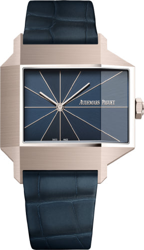 Audemars Piguet Remaster 15240SG.OO.A347CR.01 41mm Selfwinding Sand Gold Blue Dial