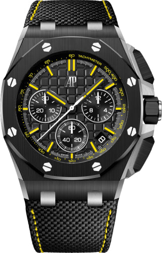 Audemars Piguet Royal Oak Offshore 26420CE.OO.A005VE.01 43mm Chronograph "End of Days" Ceramic Black Yellow Dial Main image