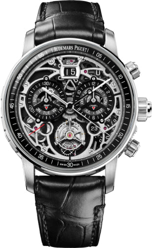 Audemars Piguet Code 11.59 26398BC.OO.D002CR.01 42mm Ultra-Complication Universelle White Gold Black Dial