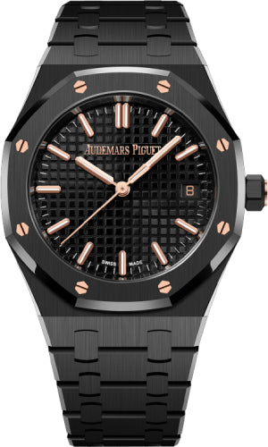 Audemars Piguet Royal Oak 77350CE.OO.1266CE.03.A Black Ceramic Black Dial 34mm