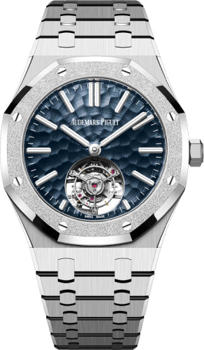 Audemars Piguet Royal Oak 26730BC.GG.1320BC.01 Flying Tourbillion White Gold 41mm Blue Dial Main image