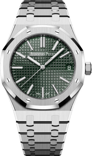 Audemars Piguet Royal Oak 15510ST.OO.1320ST.04 41mm Selfwinding "50th Anniversary" Stainless Steel Green Dial