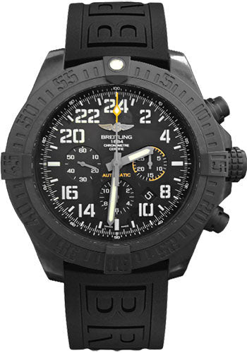Breitling Avenger XB1210E4/BE89/154S/X20S.1 Hurricane 50mm Breitlight Case - Volcano Black Dial - Black Diver Pro III Strap Main image